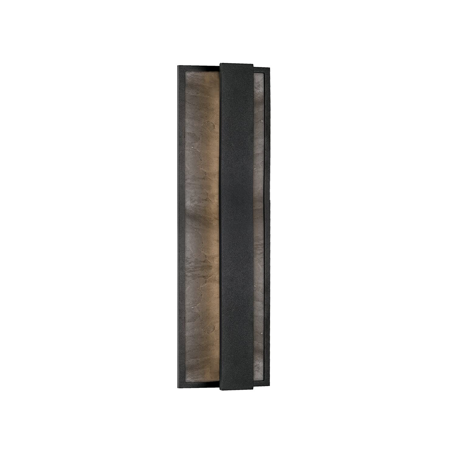 Kuzco EW6818-BK CASPIAN 18" EW Black 120V ELV LED 3000K 90CRI 16W