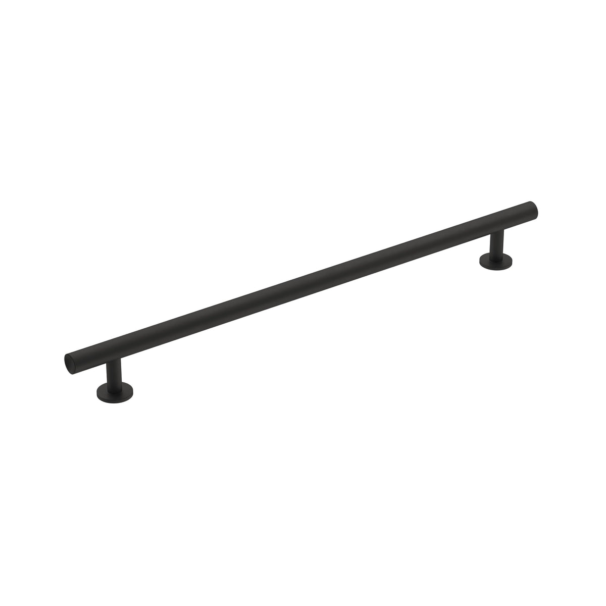 Amerock Cabinet Pull Matte Black 10-1/16 inch (256 mm) Center-to-Center Radius 1 Pack Drawer Pull Cabinet Handle Cabinet Hardware