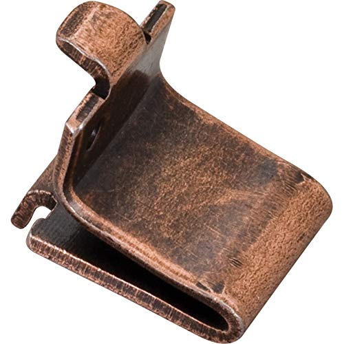 Hardware Resources 1460AC-R Antique Copper Shelf Clip, Retail Pack
