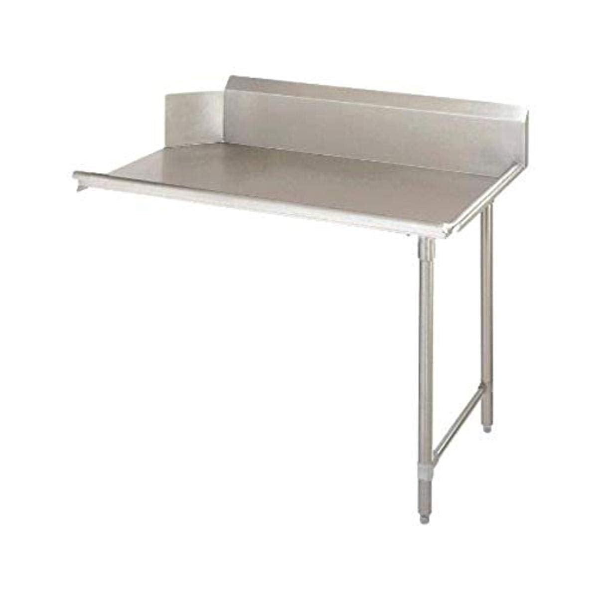 John Boos JDTC-20-26R Stainless Steel Straight Pro-Bowl Clean Dishtable, 26" Length x 30" Width, Right Hand Side