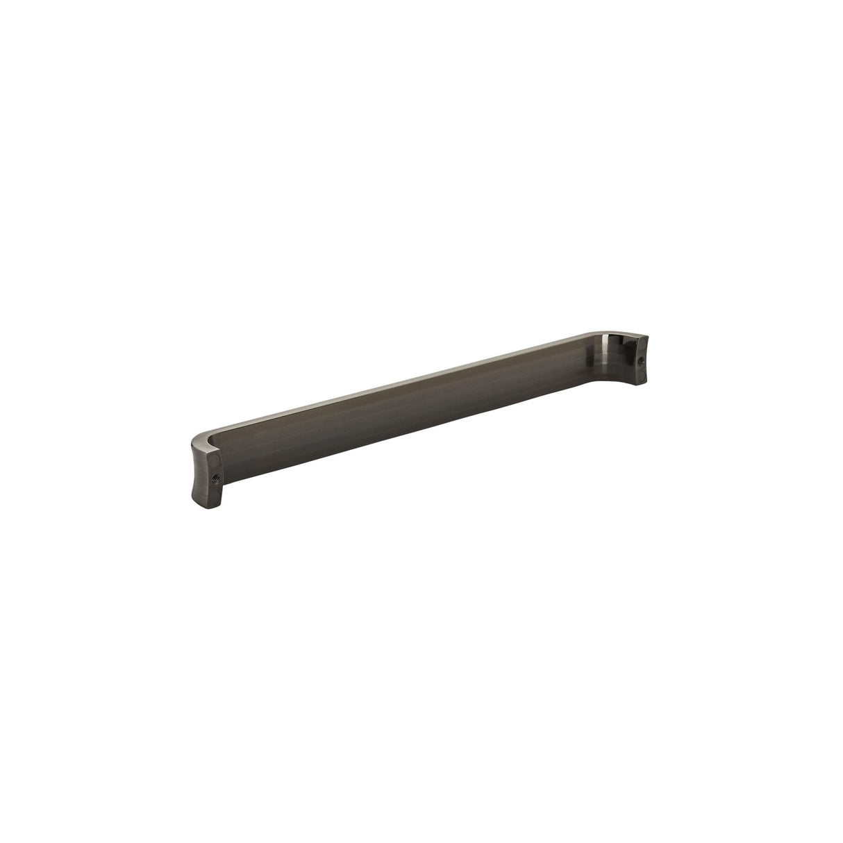 Amerock Cabinet Pull Gunmetal 10-1/16 inch (256 mm) Center to Center Concentric 1 Pack Drawer Pull Drawer Handle Cabinet Hardware