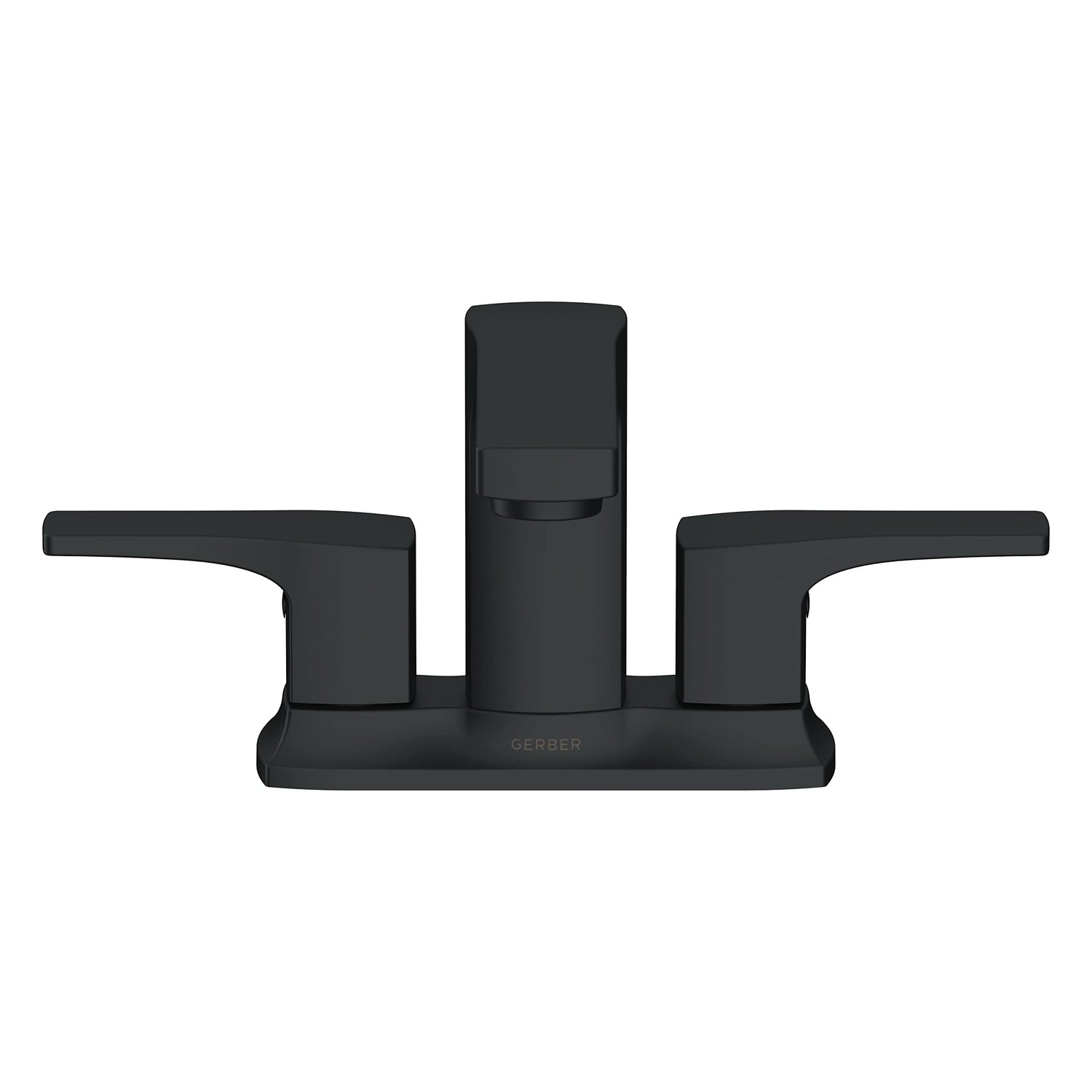 Gerber D307070BS Tribune Two Handle Centerset Bathroom Faucet - Satin Black