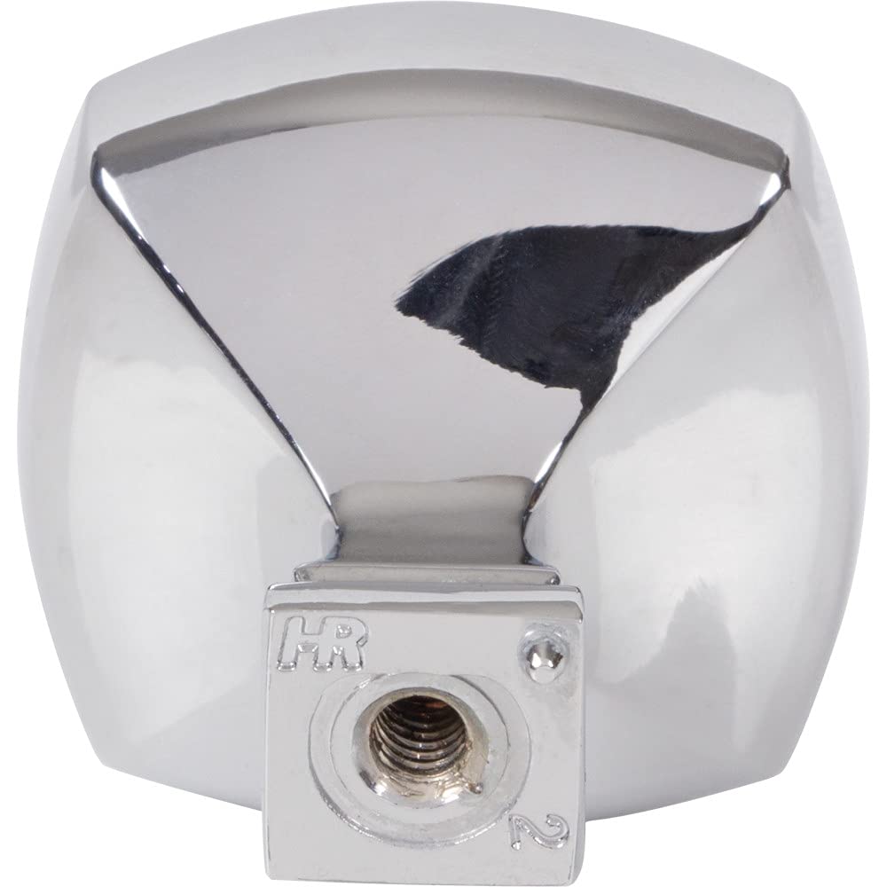 Jeffrey Alexander 278L-PC 1-3/8" Overall Length Polished Chrome Square Audrey Cabinet Knob