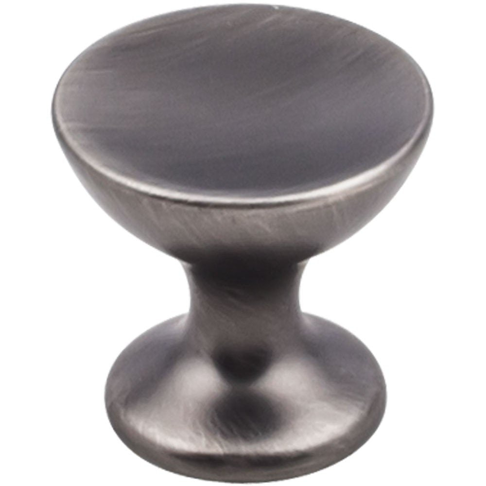 Jeffrey Alexander 667S-BNBDL 1-1/16" Diameter Brushed Pewter Rae Cabinet Knob