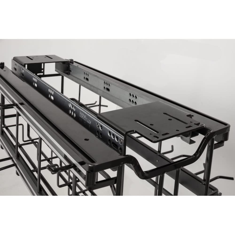 Hardware Resources SWS-PO21BN Black Nickel STORAGE WITH STYLE® Soft-close Hanging Pan Pullout