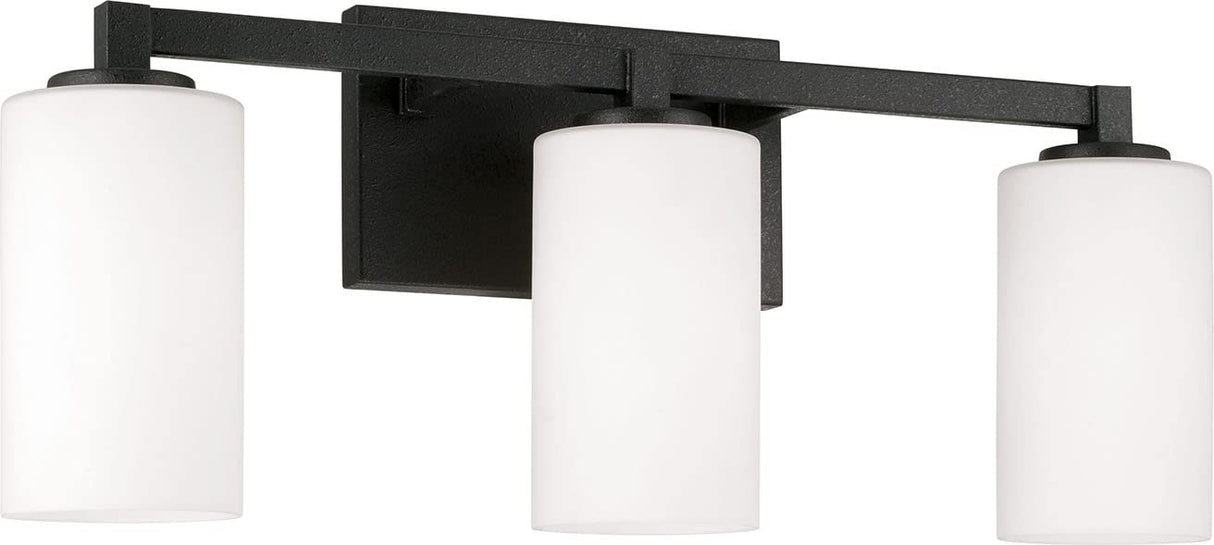 Capital Lighting 119831BI-545 Ravenwood 3 Light Vanity Black Iron