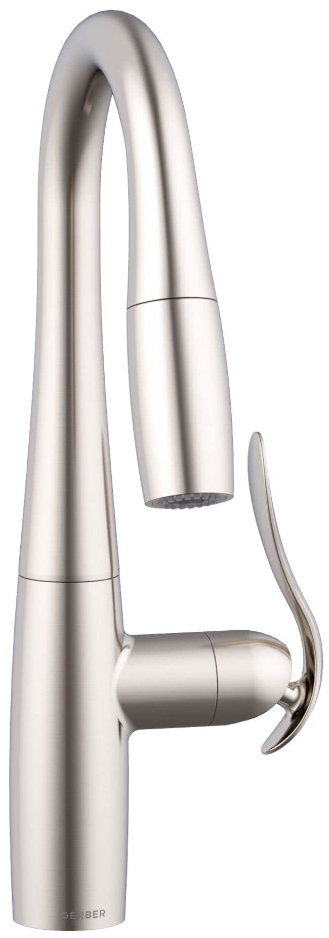 Gerber D150612SS Stainless Steel Selene Single Handle Pull-down Prep Faucet