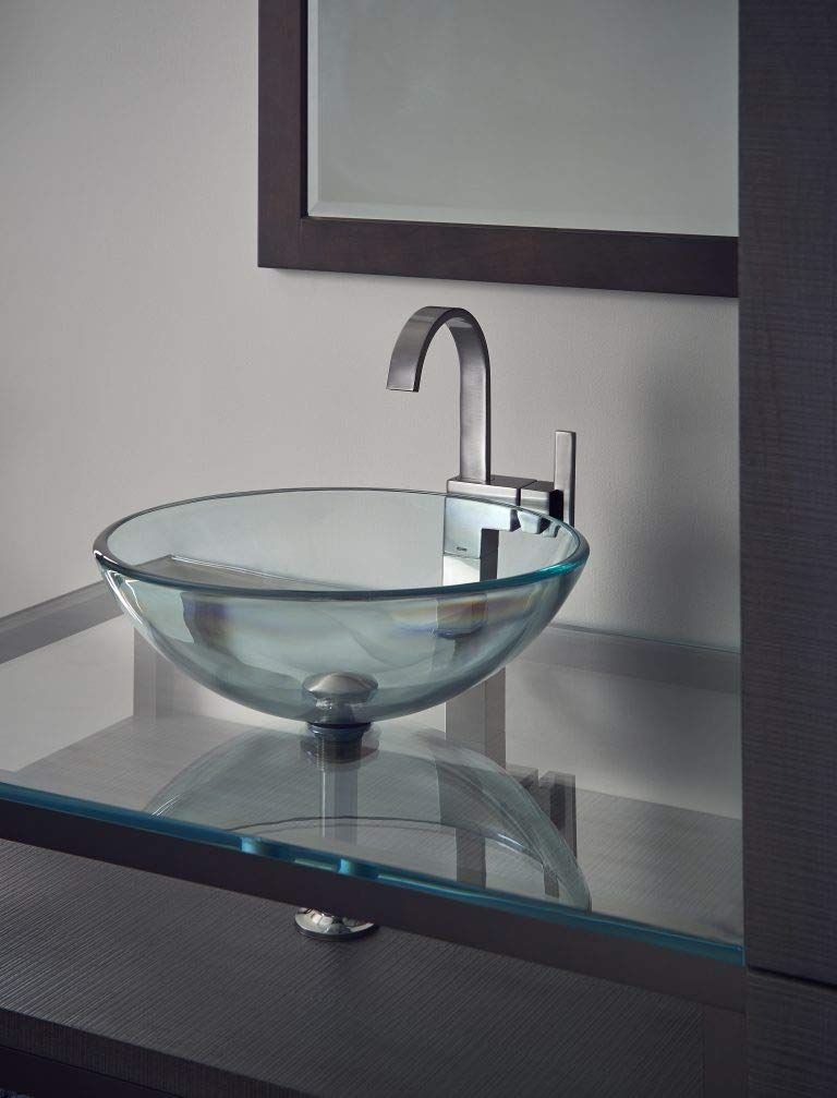 Gerber D201144BN Brushed Nickel Sirius Single Handle Vessel Filler