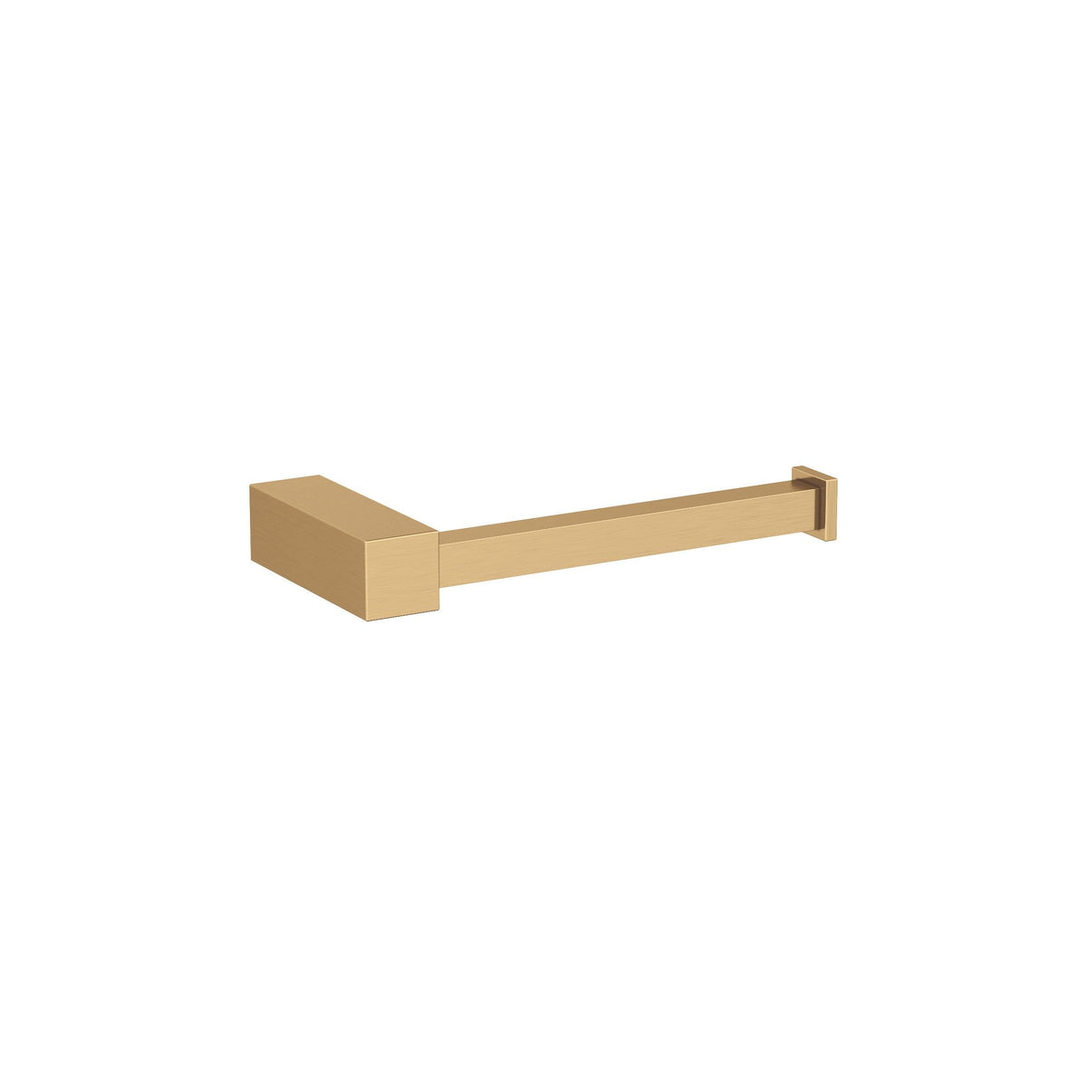 Amerock BH36081CZ Champagne Bronze Single Post Toilet Paper Holder 5-7/8 in. (149 mm) Length Toilet Tissue Holder Monument Bath Tissue Holder Bathroom Hardware Bath Accessories