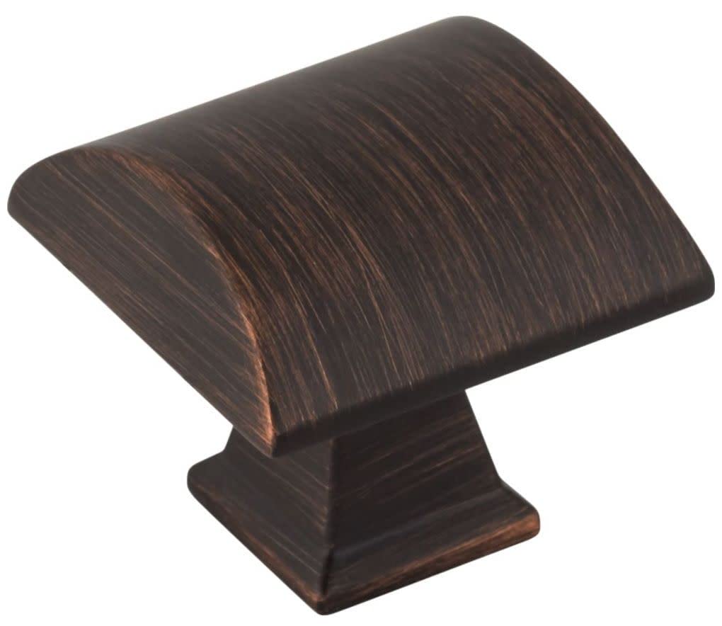 Jeffrey Alexander 944DBAC 1-1/4" Overall Length Brushed Oil Rubbed Bronze Roman Cabinet Knob