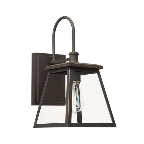 Capital Lighting 926811OZ Belmore 1 Light Outdoor Wall Lantern Oiled Bronze