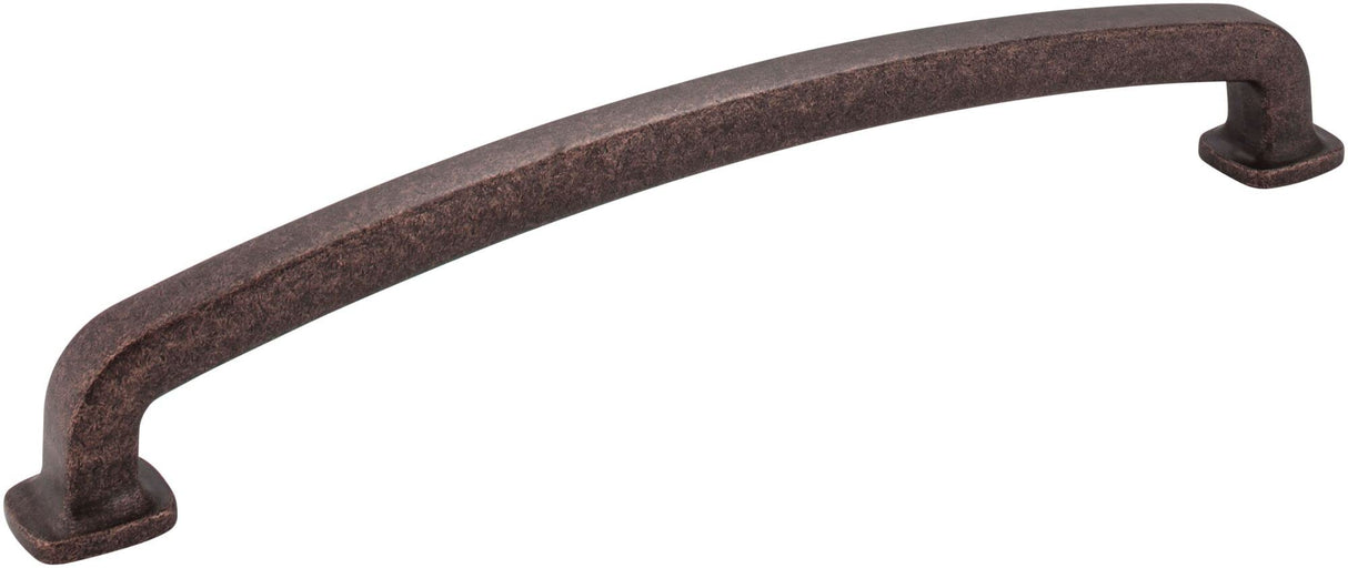 Jeffrey Alexander MO6373-12DMAC 12" Center-to-Center Distressed Oil Rubbed Bronze Belcastel 1 Appliance Handle