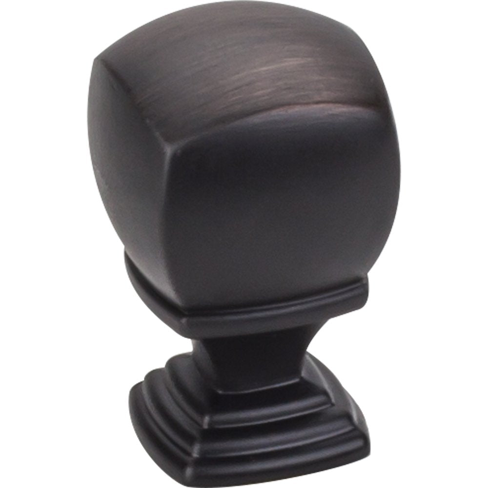 Jeffrey Alexander 188DBAC 7/8" Overall Length Brushed Oil Rubbed Bronze Katharine Cabinet Knob