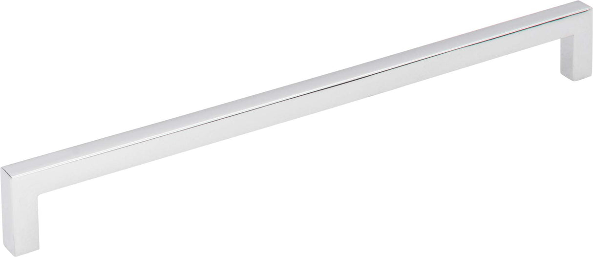 Elements 625-224PC 224 mm Center-to-Center Polished Chrome Square Stanton Cabinet Bar Pull