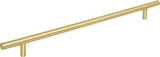 Elements 368BG 288 mm Center-to-Center Brushed Gold Naples Cabinet Bar Pull