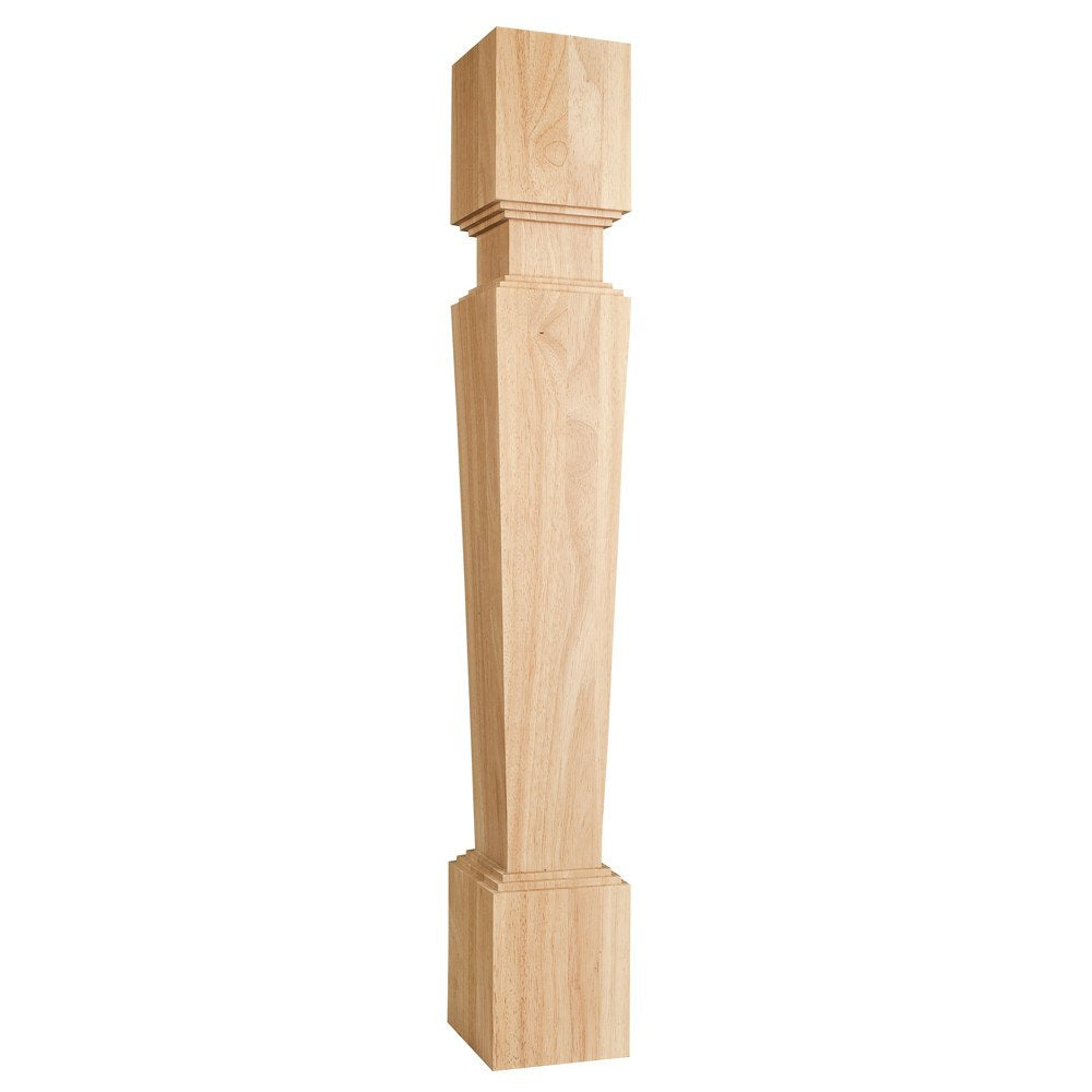 Hardware Resources P36MP 5" W x 5" D x 35-1/2" H Maple Stacked Post