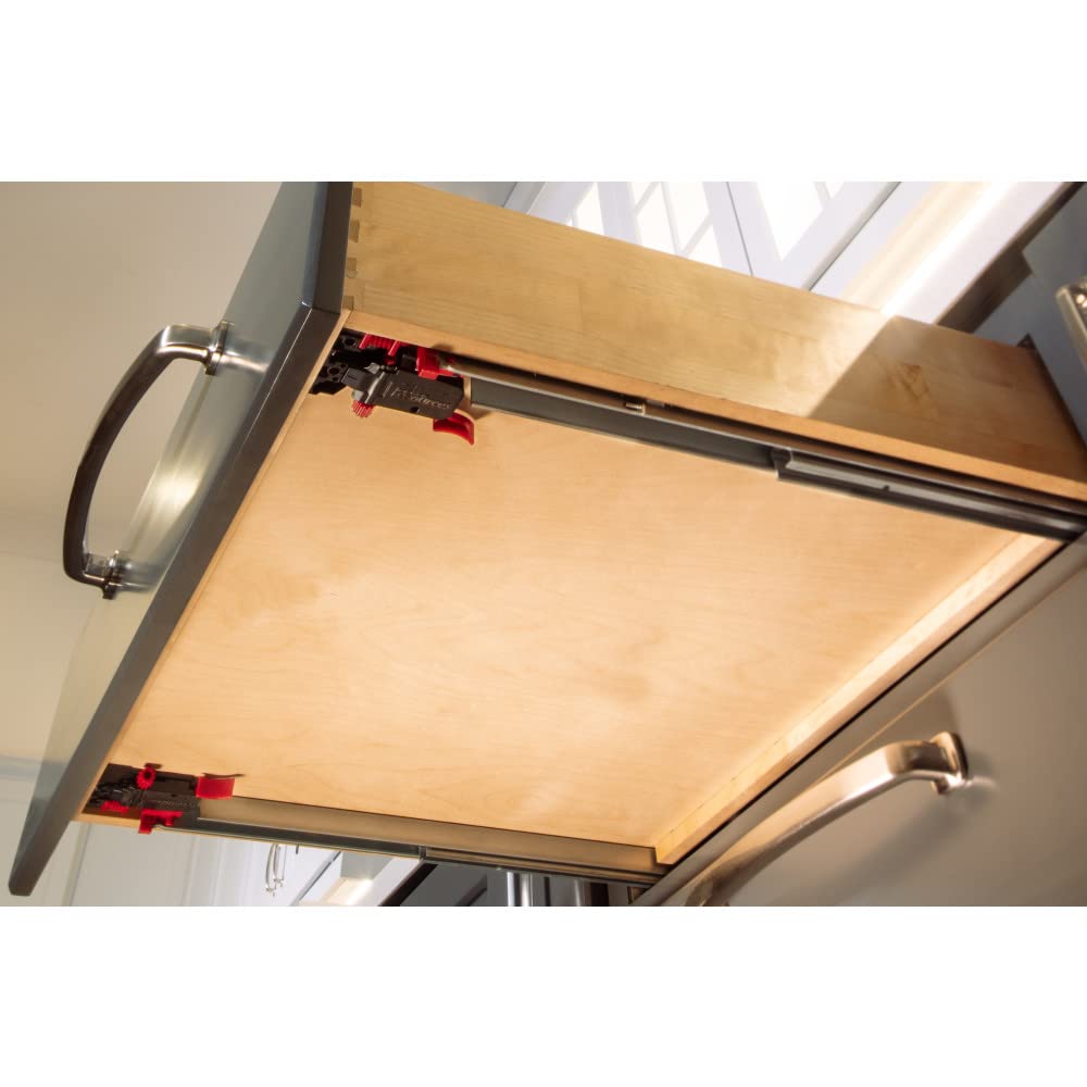 Hardware Resources USCLIP2ND-4W 4-way Adjustable Clip with Plastic Base for USE-50, USE-100 and USE-300 Undermount Slides
