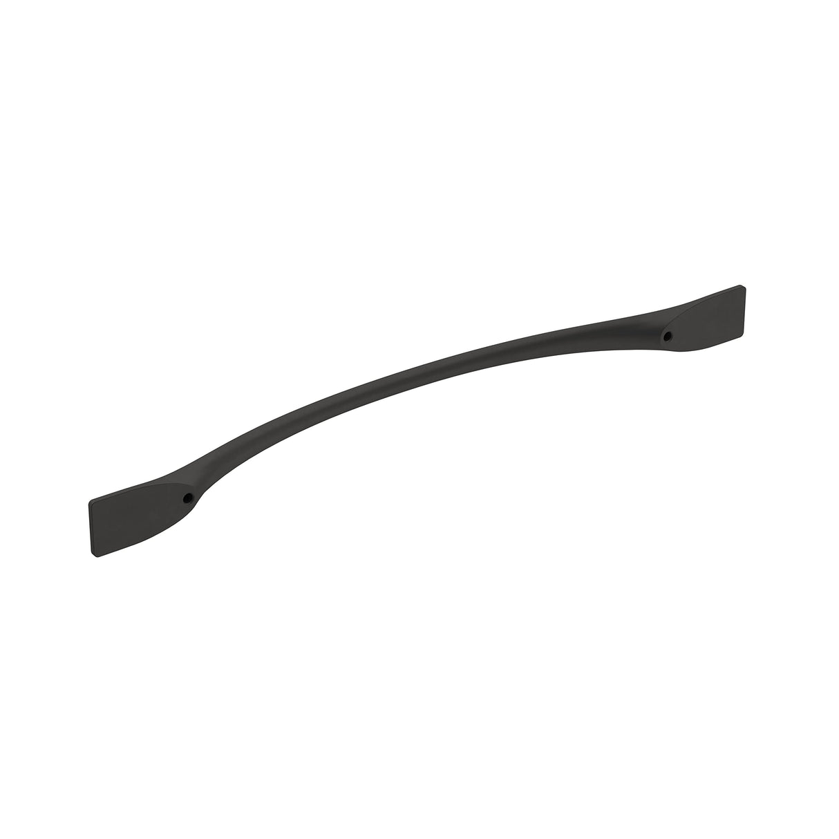 Amerock Cabinet Pull Matte Black 8-13/16 inch (224 mm) Center-to-Center Uprise 1 Pack Drawer Pull Cabinet Handle Cabinet Hardware