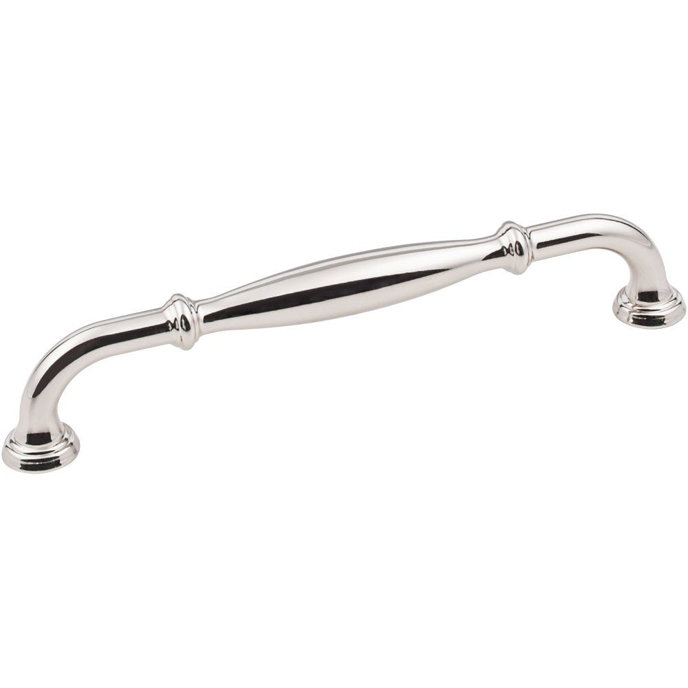 Jeffrey Alexander 658-160NI 160 mm Center-to-Center Polished Nickel Tiffany Cabinet Pull