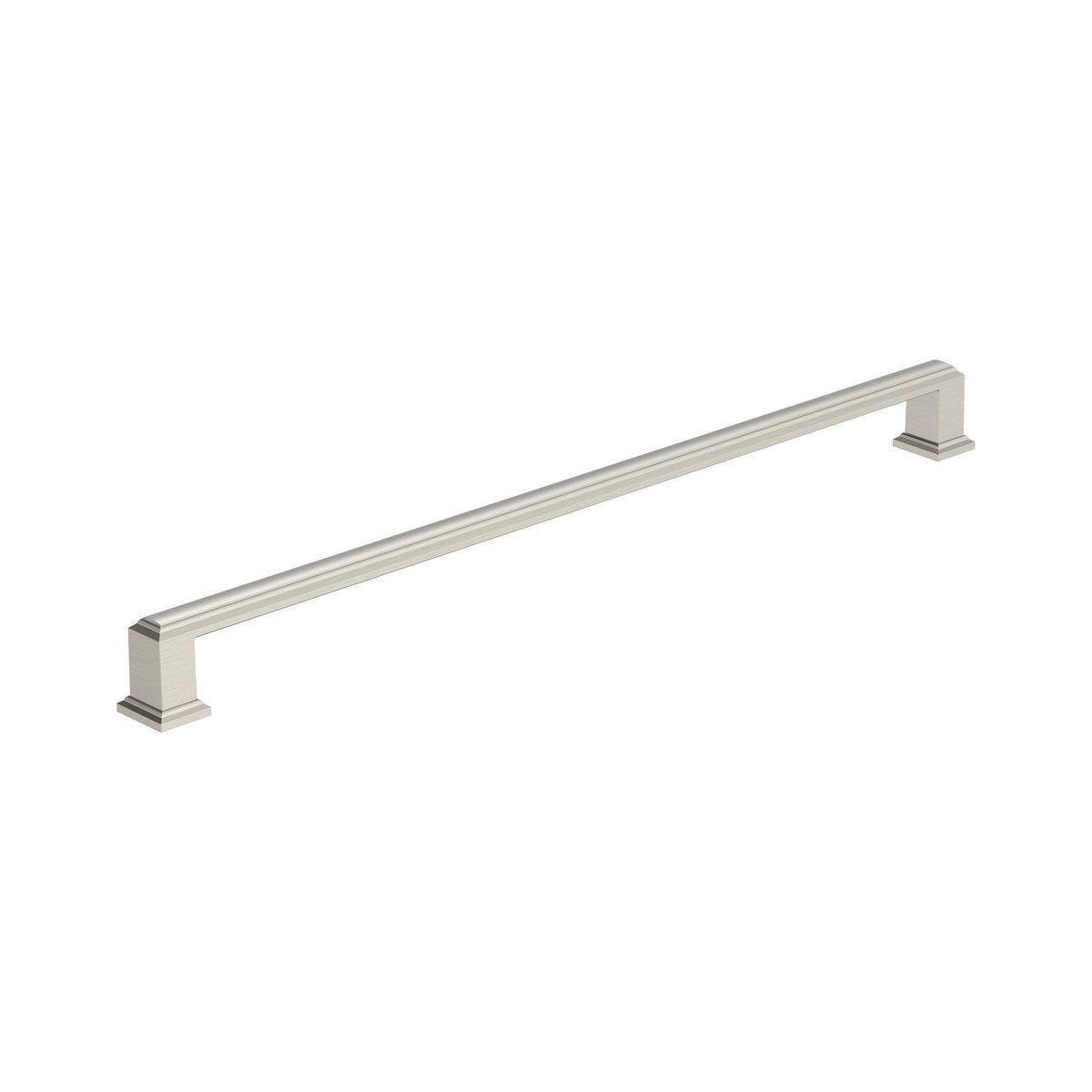 Amerock BP37362G10 Satin Nickel Cabinet Pull 12-5/8 in (320 mm) Center-to-Center Cabinet Handle Appoint Drawer Pull Kitchen Cabinet Handle Furniture Hardware