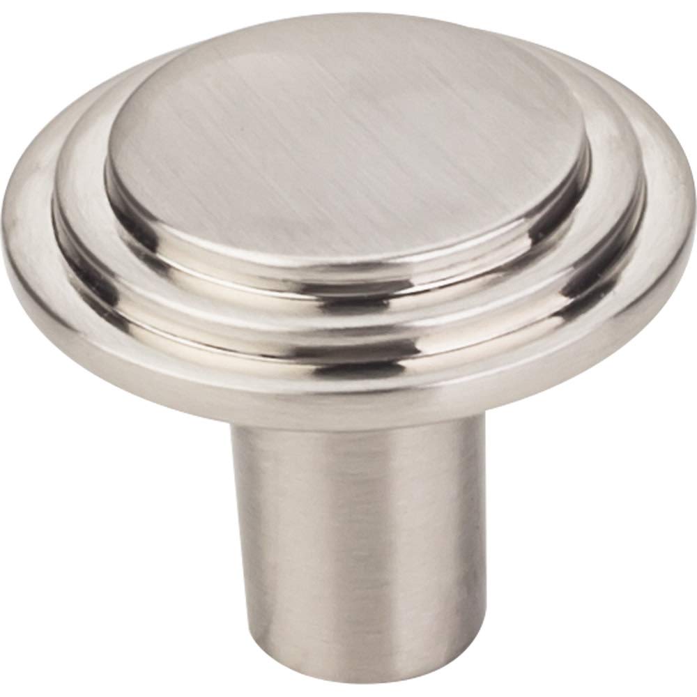 Elements 331L-SN 1-1/4" Diameter Satin Nickel Round Calloway Cabinet Knob
