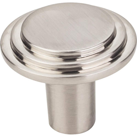 Elements 331L-SN 1-1/4" Diameter Satin Nickel Round Calloway Cabinet Knob