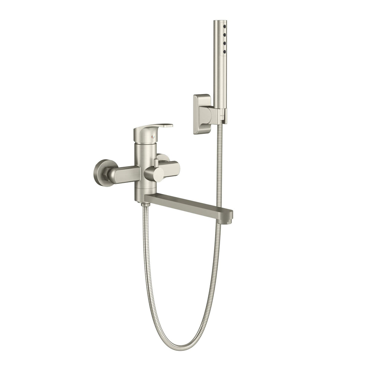 PULSE ShowerSpas 3030-WMTF-BN Wall Mounted Tub Filler in Brushed-Nickel