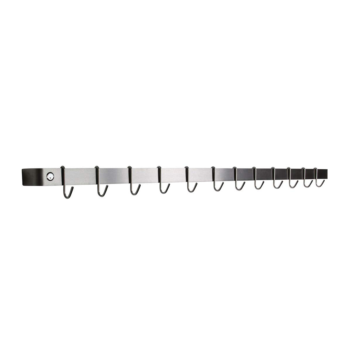 Enclume WR5 SS 48" Classic Wall Rack Utensil Bar w/ 12 Hooks SS