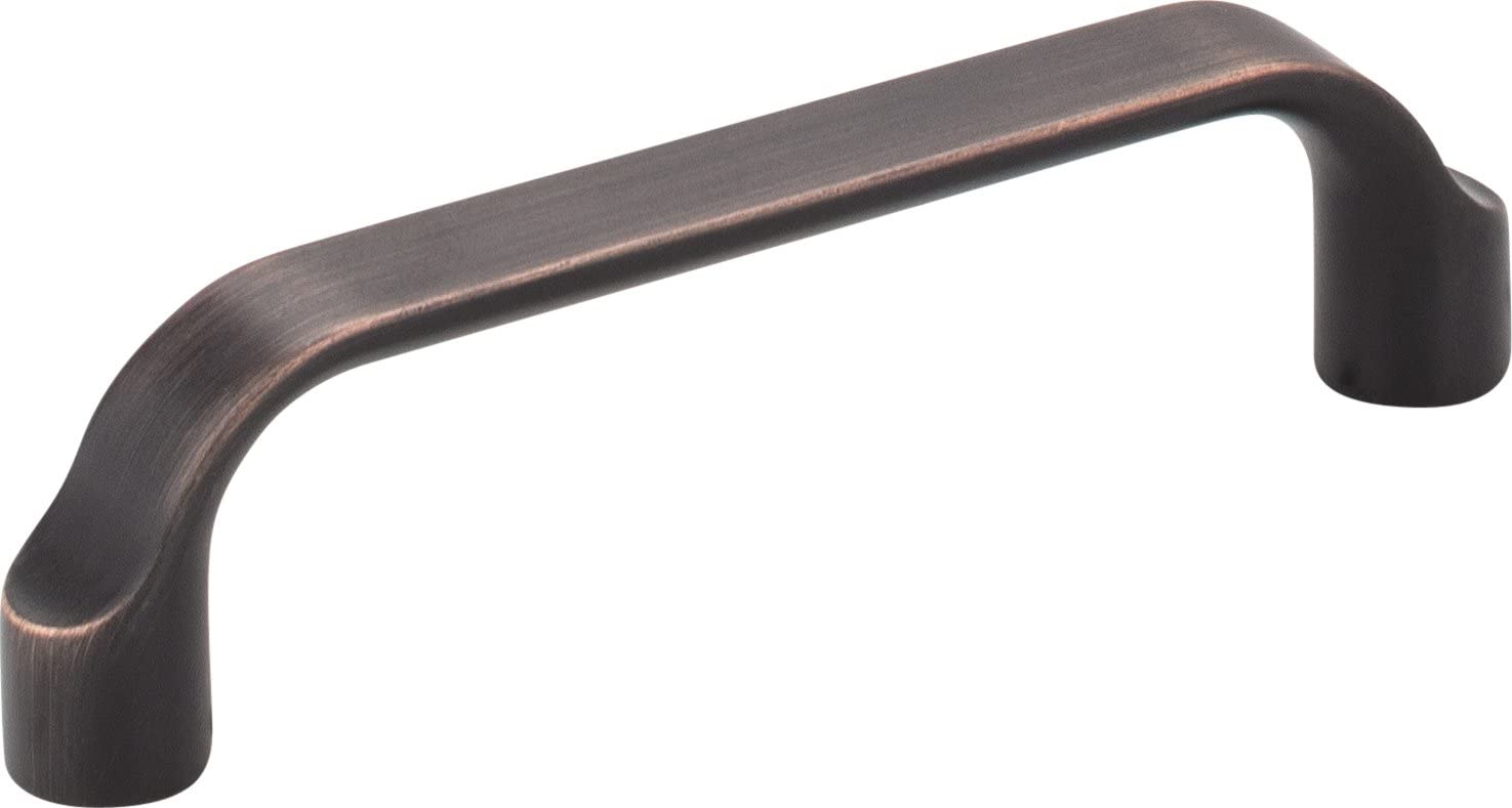 Elements 239-96DBAC 96 mm Center-to-Center Brushed Oil Rubbed Bronze Brenton Cabinet Pull