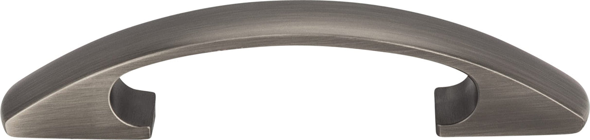 Elements 771-3SN 3" Center-to-Center Satin Nickel Arched Strickland Cabinet Pull