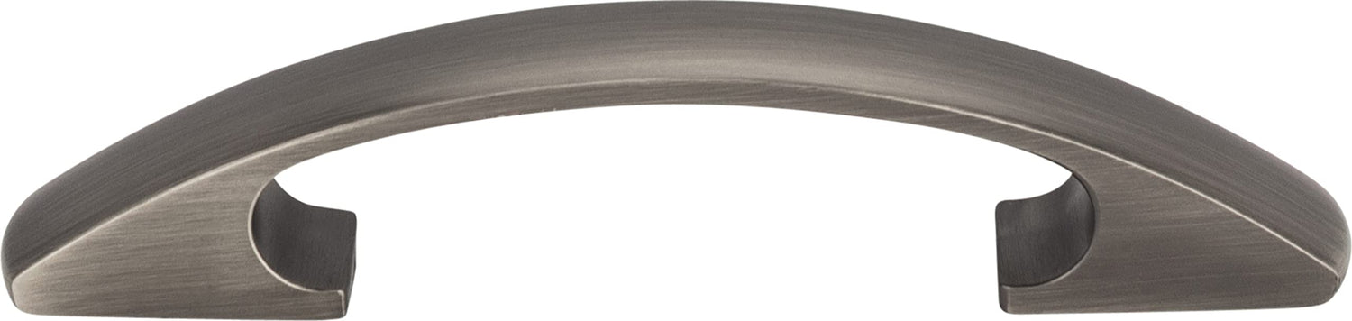 Elements 771-3SN 3" Center-to-Center Satin Nickel Arched Strickland Cabinet Pull