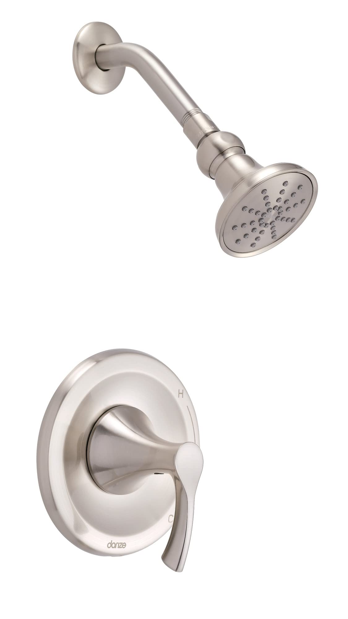 Gerber D501522BNTC Brushed Nickel Antioch Shower-only Trim Kit, 1.75GPM