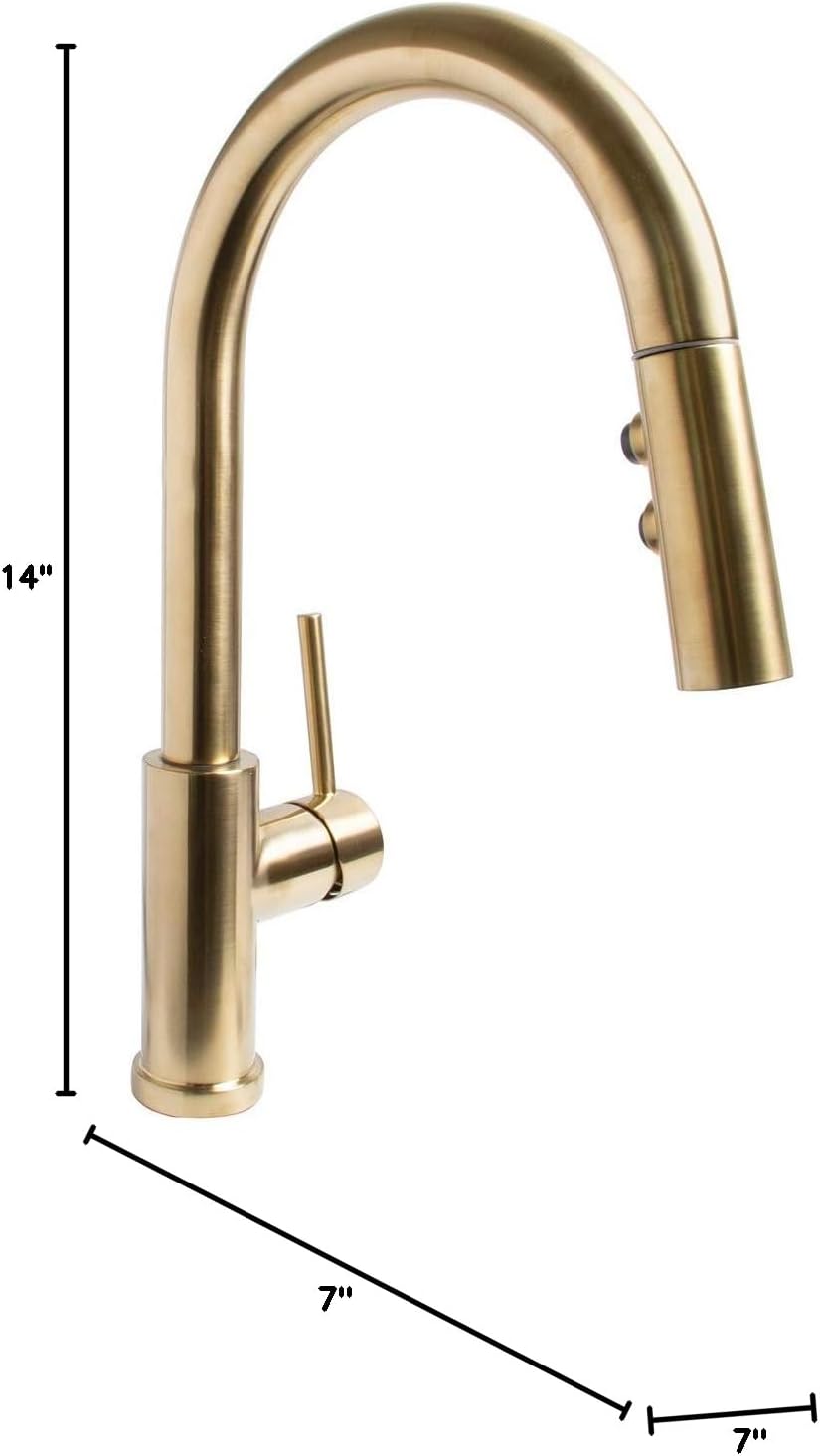 Speakman SB-1042-BRB Kitchen-Sink-faucets, Aged Brass