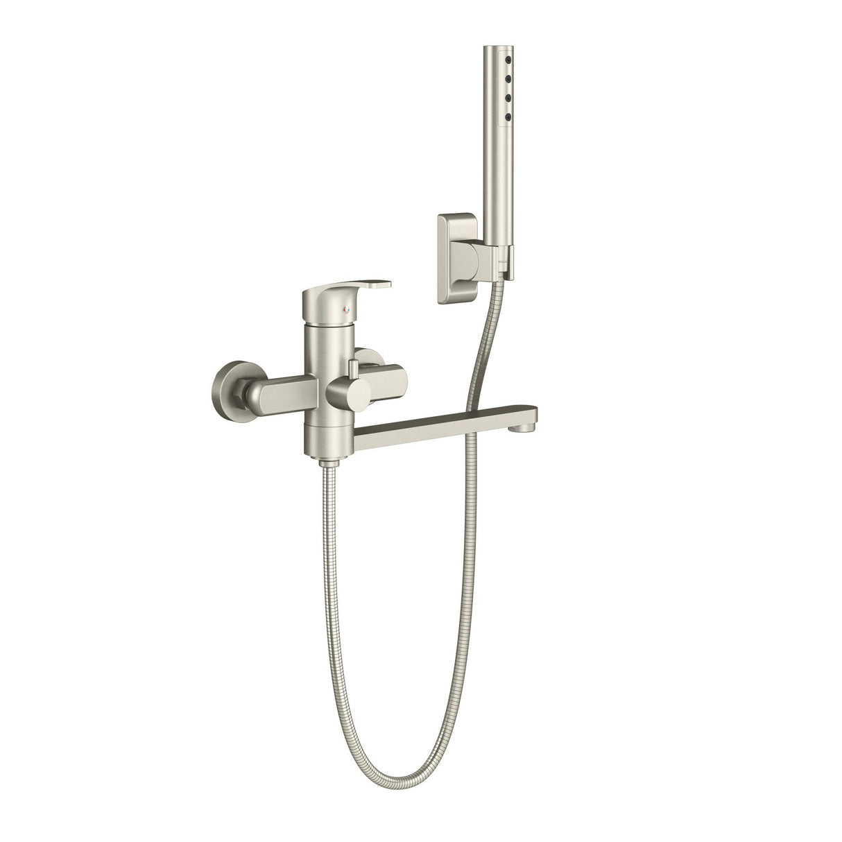 PULSE ShowerSpas 3030-WMTF-BN Wall Mounted Tub Filler in Brushed-Nickel