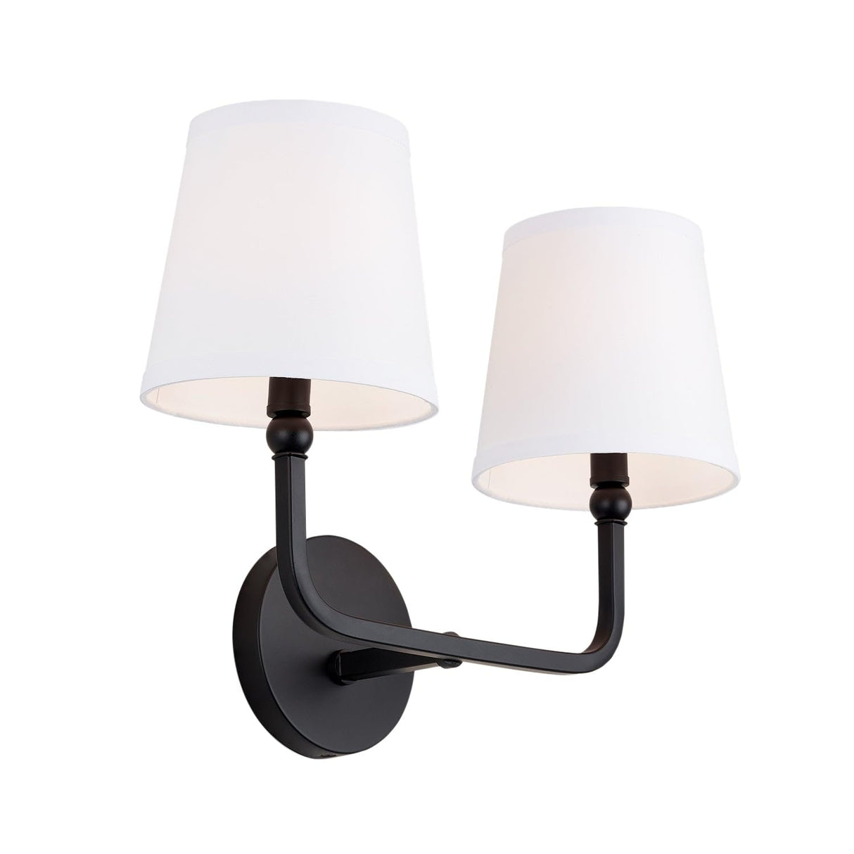 Capital Lighting 119321MB-674 Dawson 2 Light Vanity Matte Black