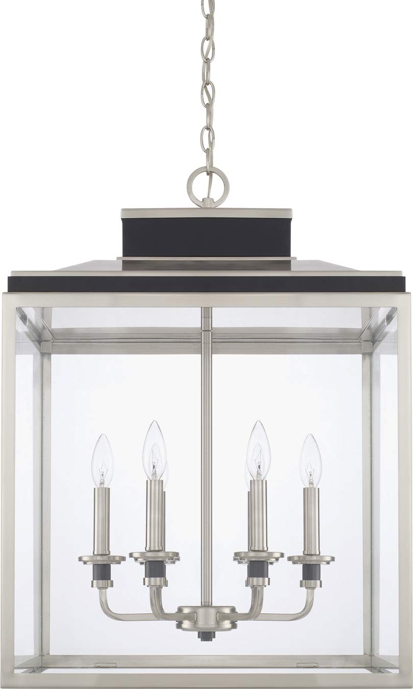 Capital Lighting 525261BT Tux 6 Light Foyer Black Tie