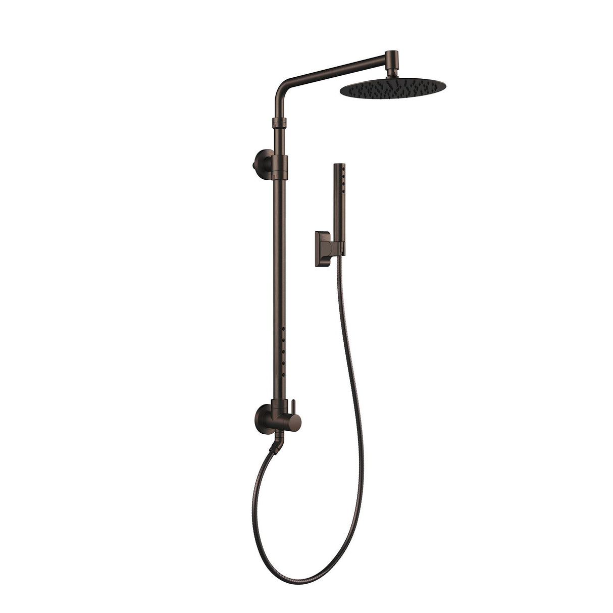 PULSE Showerspas 1059-ORB-1.8GPM Atlantis System with 10" Rain Showerhead, 5 Body Sprays and Hand Shower, Oil Rubbed Bronze, 1.8 GPM