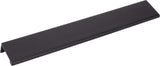 Elements A500-10MB 10" Overall Length Matte Black Edgefield Cabinet Tab Pull