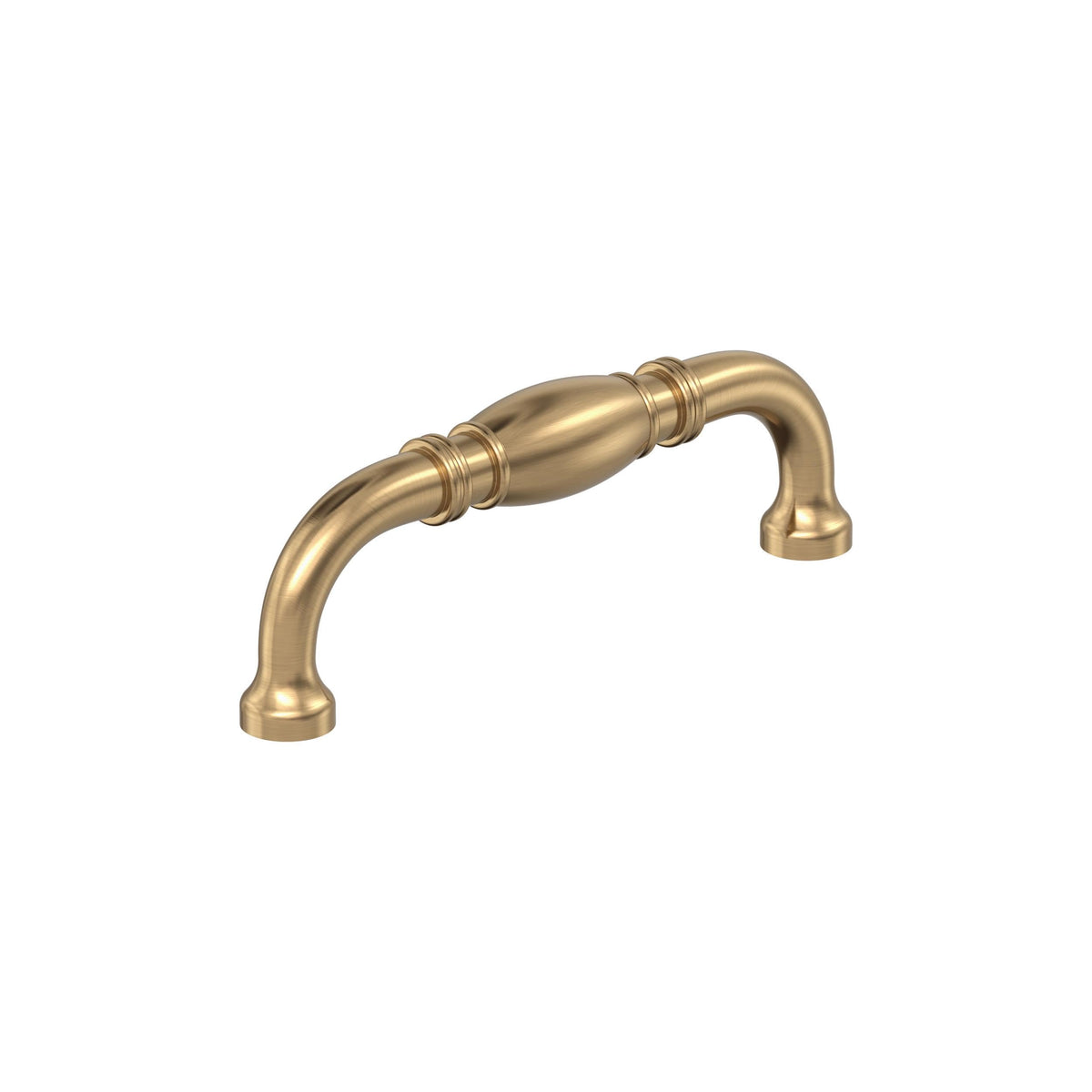 Amerock BP55243CZ Champagne Bronze Cabinet Pull 3-3/4 inch (96mm) Center-to-Center Cabinet Hardware Granby Furniture Hardware Drawer Pull