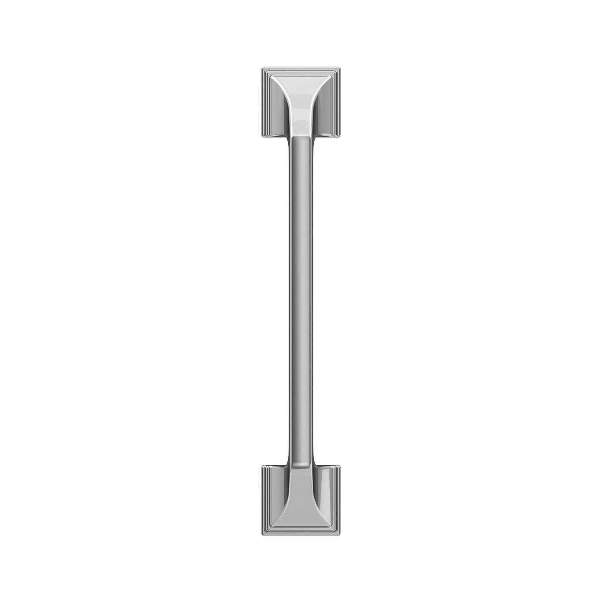 Amerock Cabinet Pull Polished Chrome 5-1/16 inch (128 mm) Center-to-Center Exceed 1 Pack Drawer Pull Cabinet Handle Cabinet Hardware
