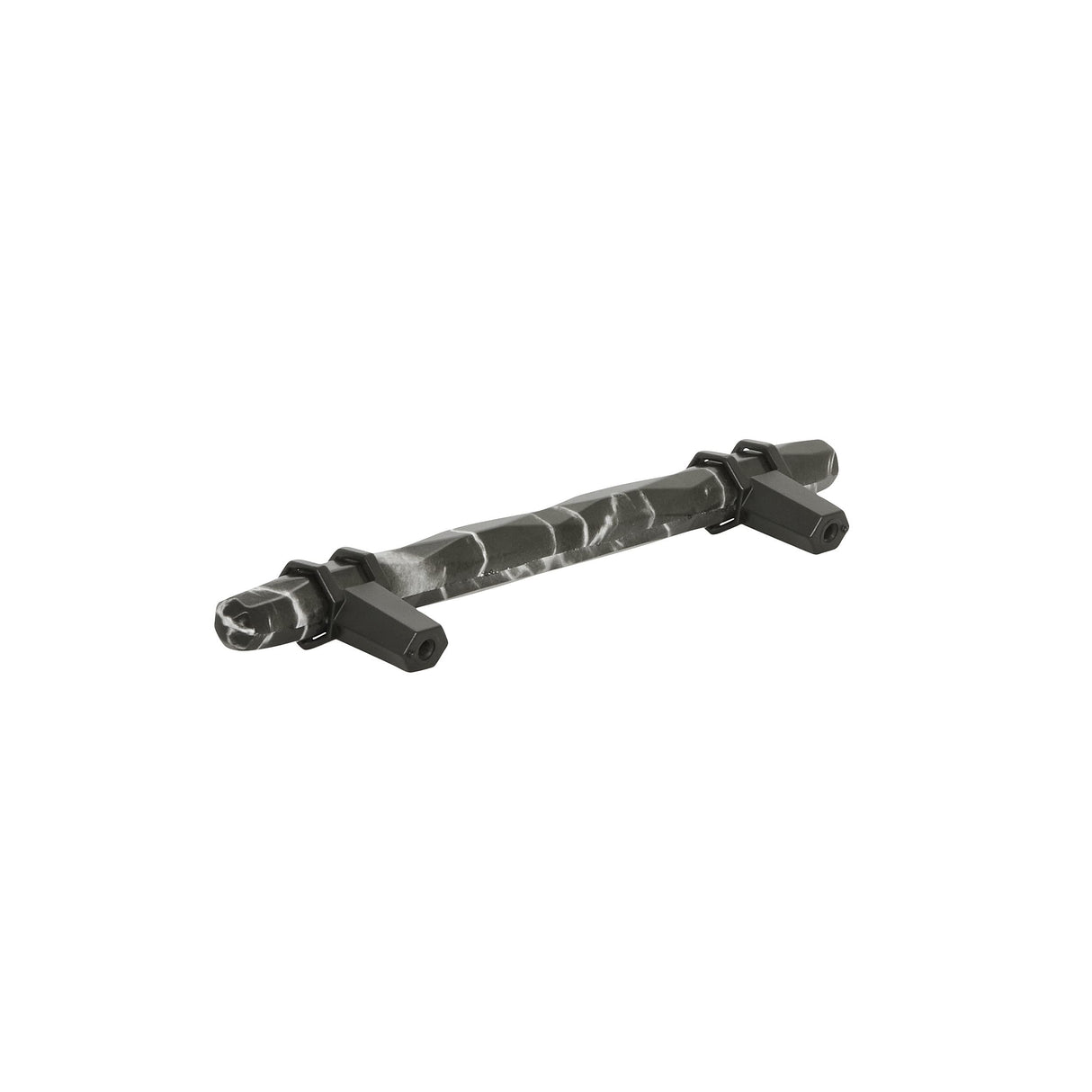 Amerock BP36649MBKBBR Carrione Cabinet Pull, 5-1/16 in (128 mm) Center-to-Center, Marble Black/Black Bronze