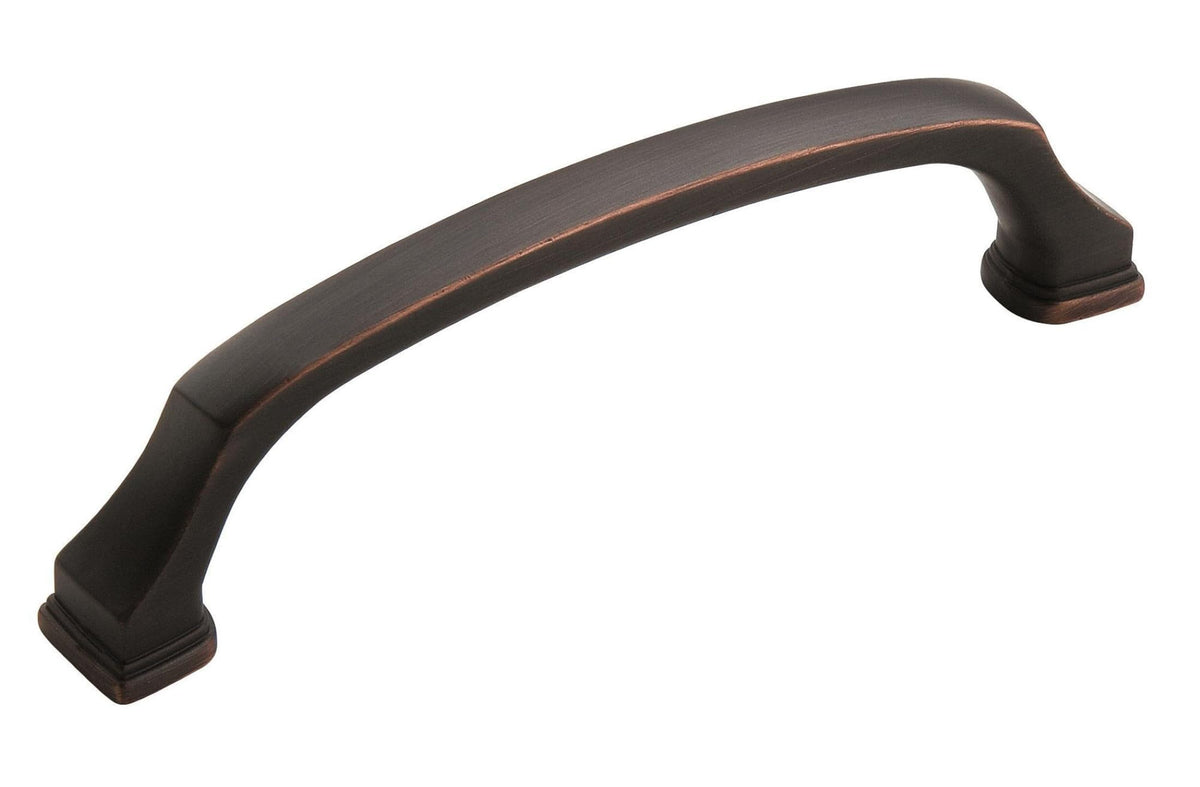 Amerock Cabinet Pull Oil Rubbed Bronze 5-1/16 inch (128 mm) Center to Center Revitalize 1 Pack Drawer Pull Drawer Handle Cabinet Hardware