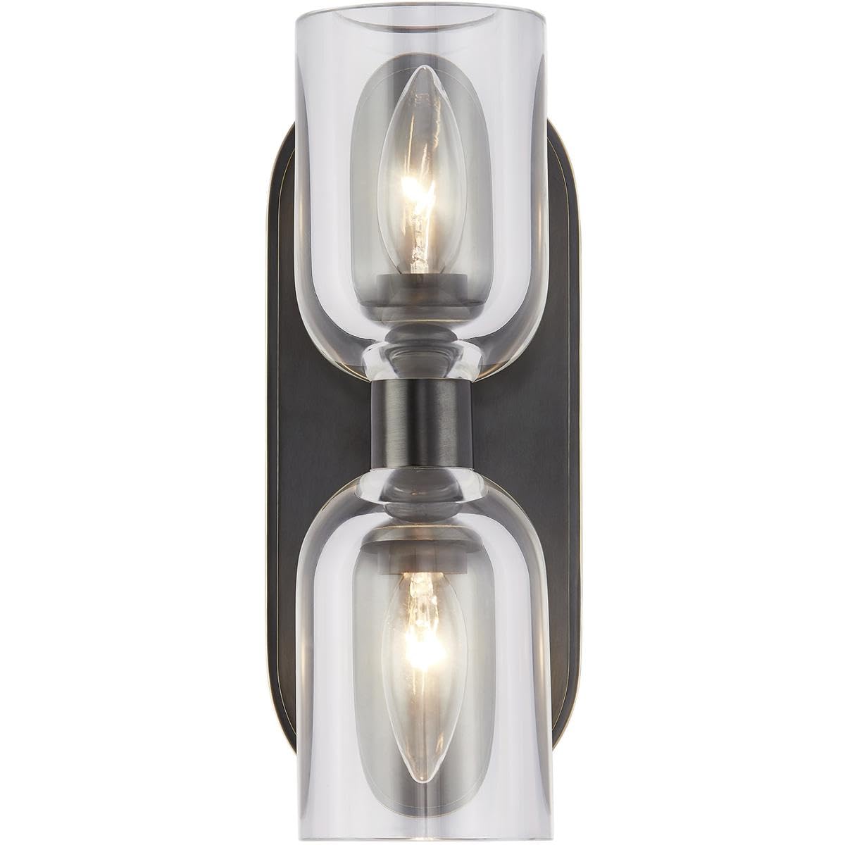 Alora WV338902UBCC LUCIAN 11" WV URBAN BRONZE CLEAR CRYSTAL 2 X 60W E12