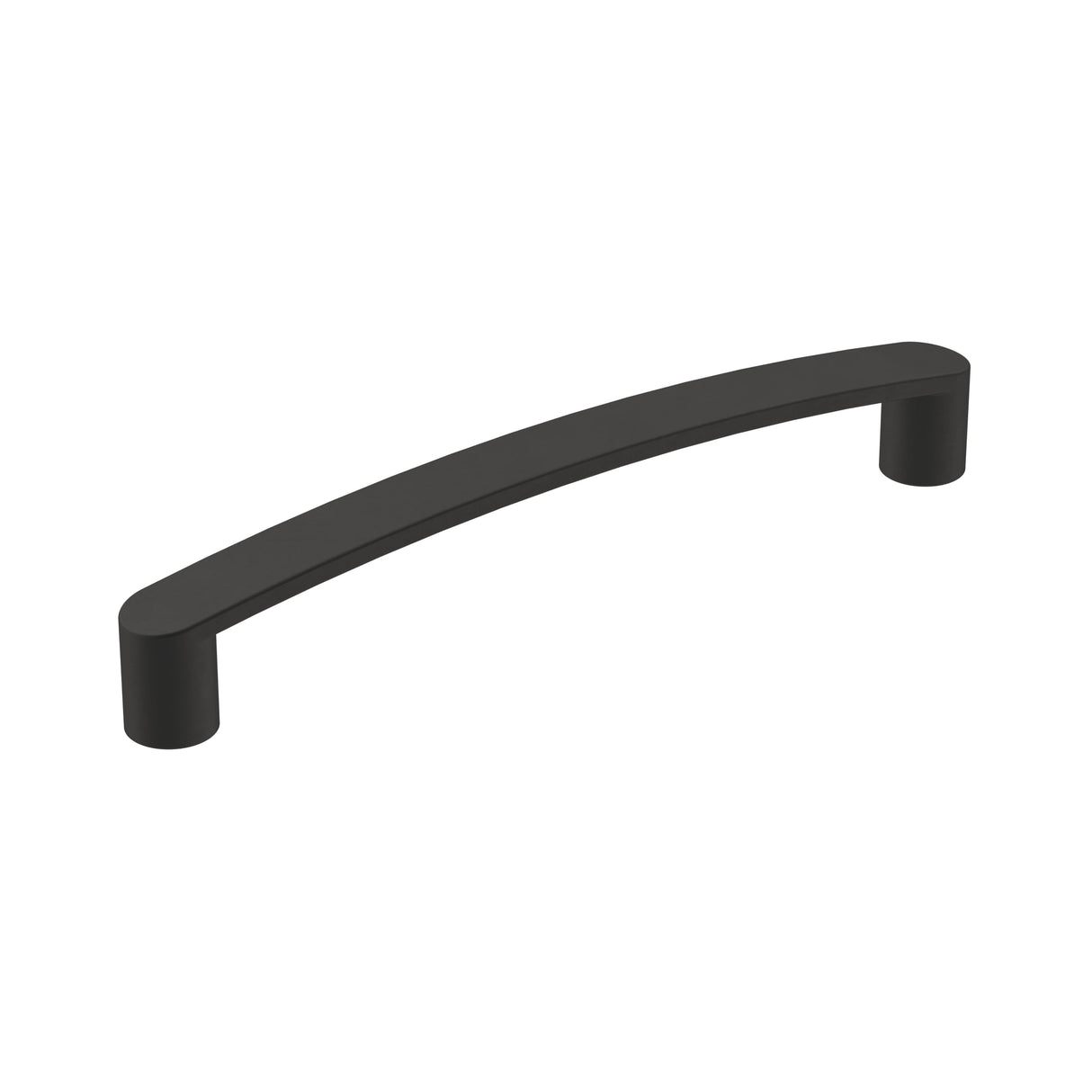 Amerock Cabinet Pull Matte Black 5-1/16 inch (128 mm) Center-to-Center Rift 1 Pack Drawer Pull Cabinet Handle Cabinet Hardware