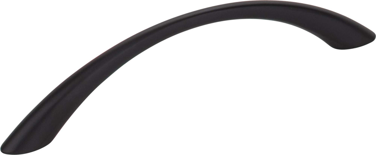 Elements 4655BLK 128 mm Center-to-Center Black Arched Verona Cabinet Pull