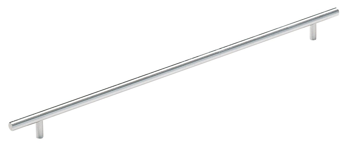 Amerock Cabinet Pull Sterling Nickel 16-3/8 inch (416 mm) Center to Center Bar Pulls 1 Pack Drawer Pull Drawer Handle Cabinet Hardware