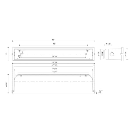 Kuzco ER9420-CBOX CONCRETE BOX FOR ER9420-BK/GY