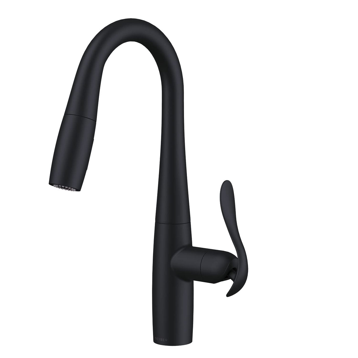 Gerber D150612BS Selene Single Handle Pull-down Prep Faucet - Satin Black