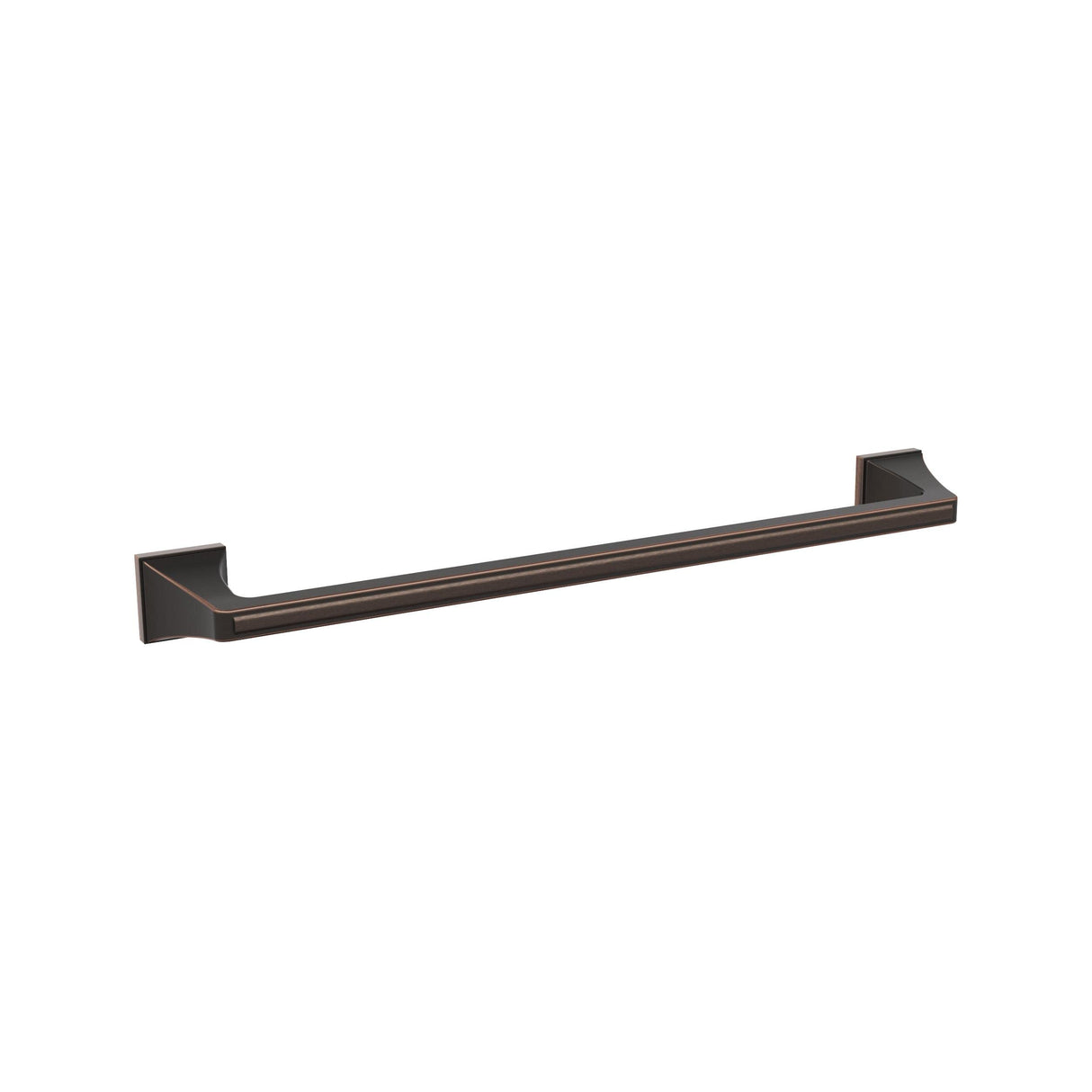 Amerock BH36023ORB Oil Rubbed Bronze Towel Bar 18 in (457 mm) Towel Rack Mulholland Bathroom Towel Holder Bathroom Hardware Bath Accessories