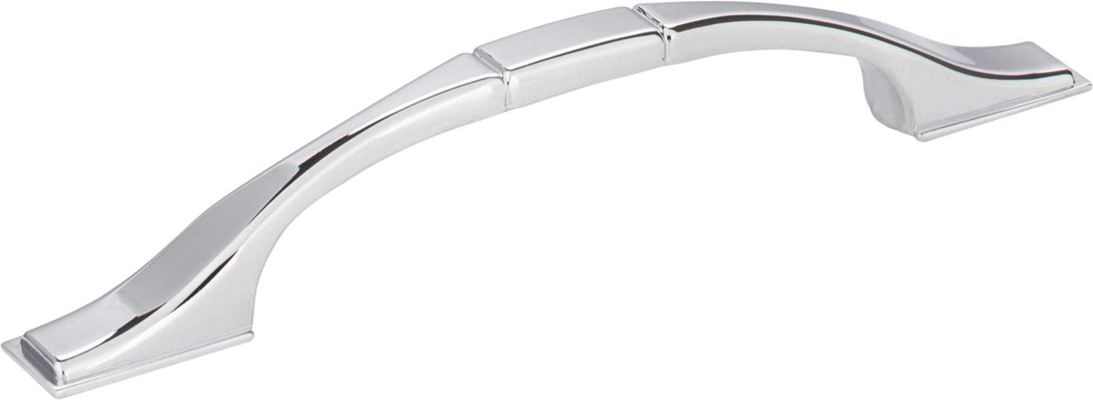 Elements 937-96PC 96 mm Center-to-Center Polished Chrome Square Hammond Cabinet Pull